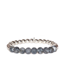 Load image into Gallery viewer, Natural Stone And Beaded Stretch Bracelet