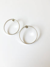 Load image into Gallery viewer, Large Front Facing Hoop Earring