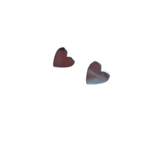 Load image into Gallery viewer, Flat Heart Stud Earring