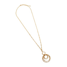 Load image into Gallery viewer, Layered Circle Pendant Necklace