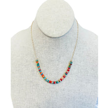 Load image into Gallery viewer, Colorful Stone Beaded Necklace