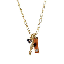 Load image into Gallery viewer, Eye Heart You Charm Necklace