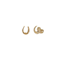 Load image into Gallery viewer, Horseshoe Stud Earrings