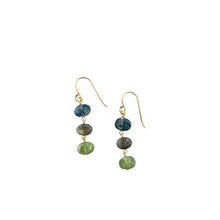 Load image into Gallery viewer, Mini Semi-Precious Stack Earrings